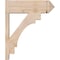 Ekena Millwork Merced Smooth Arts and Crafts Outlooker, Douglas Fir, 7 1/2"W x 22"D x 26"H OUT08X22X26MRC03SDF - alternate 3